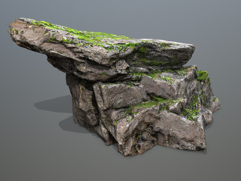 Forest rocks 3D Model