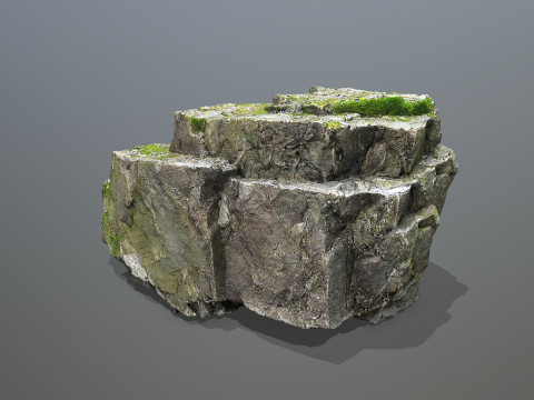 Forest rocks 3D Model