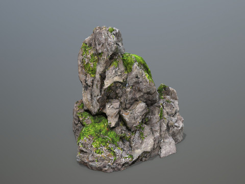 Forest rocks 3D Model