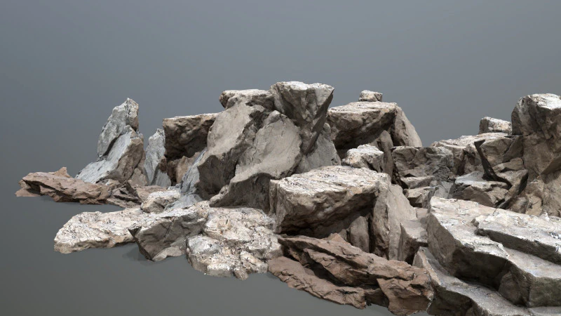 Rocce del deserto Modello 3D .c4d .max .obj .3ds .fbx .stl .blend 