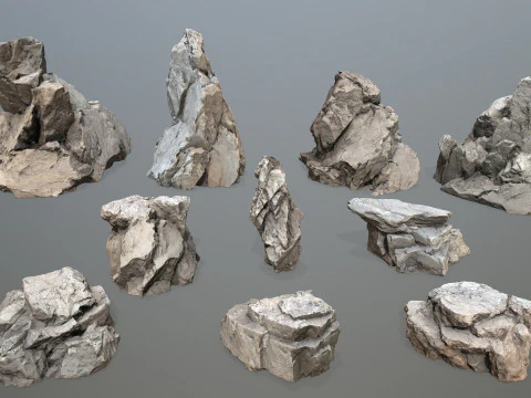 Rocce del deserto Modello 3D