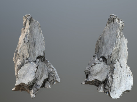 Desert rocks 3D Model