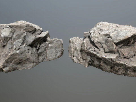 Rocce del deserto Modello 3D
