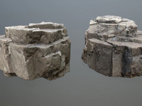 Rocce del deserto Modello 3D