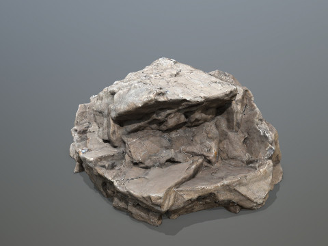 Desert rocks 3D Model