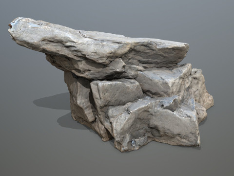 Desert rocks 3D Model
