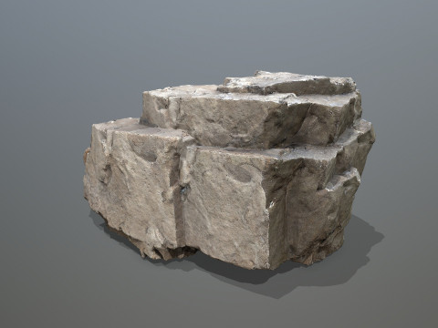 Desert rocks 3D Model