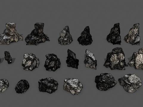 Rocce del deserto Modello 3D