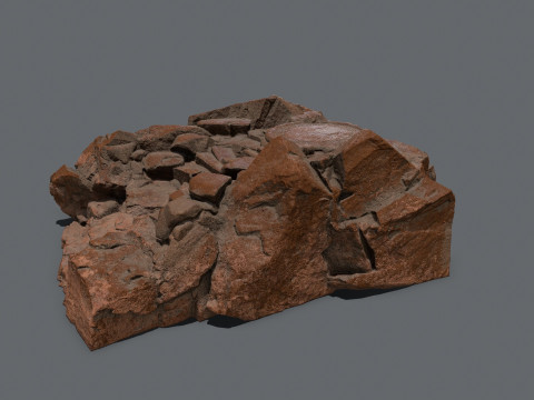 Old temple 3D Модель