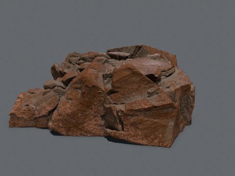 Old temple 3D Модель