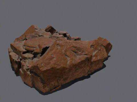 Old temple 3D Model