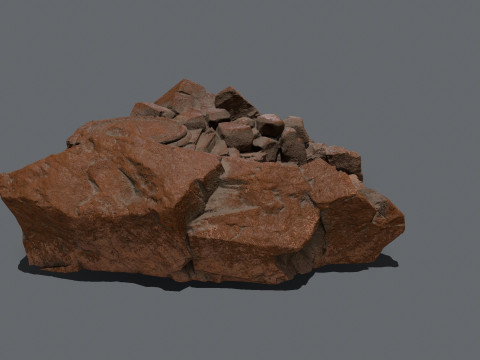 Old temple 3D Модель