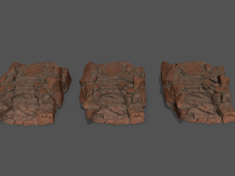 Old temple 3D Модель