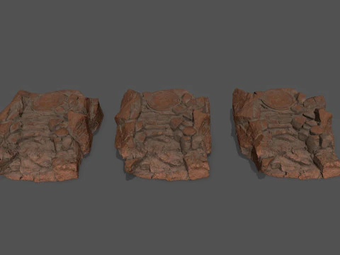 Old temple 3D Model