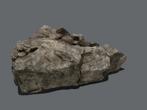 Old temple 3Dモデル