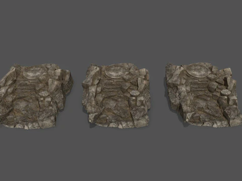 Old temple 3D Model