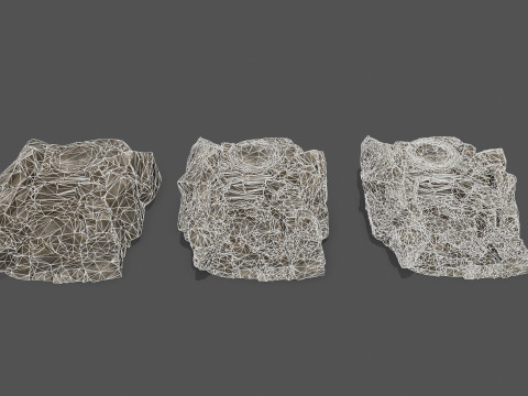 Old temple 3Dモデル