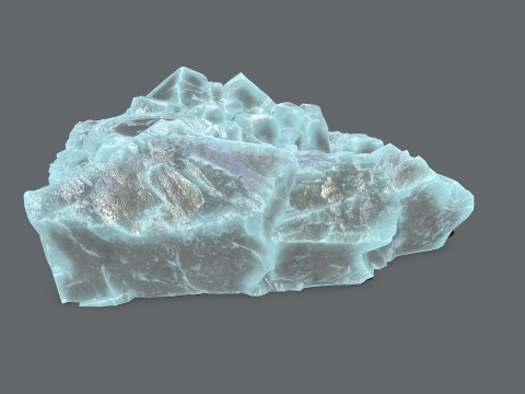 Ice temple 3D-Modell