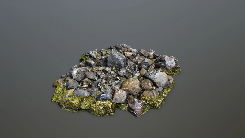 Rocks 3D Model .c4d .max .obj .3ds .fbx .stl .blend