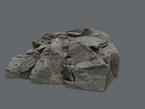 Old temple 3D Модель