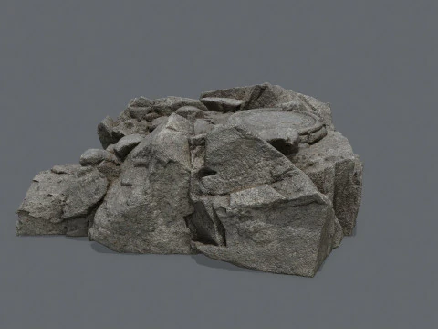 Old temple 3D Model