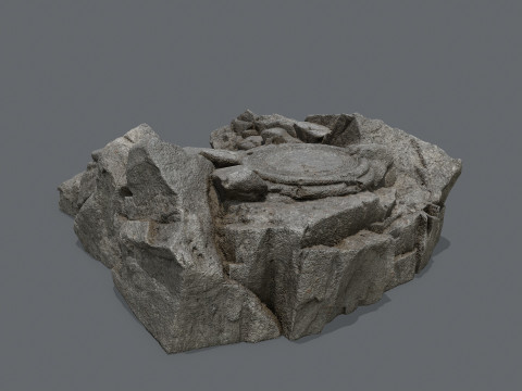 Old temple 3D Модель