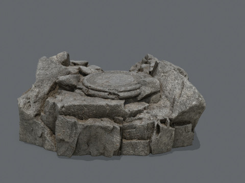 Old temple 3D Модель