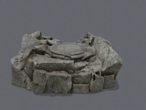 Old temple 3D Model