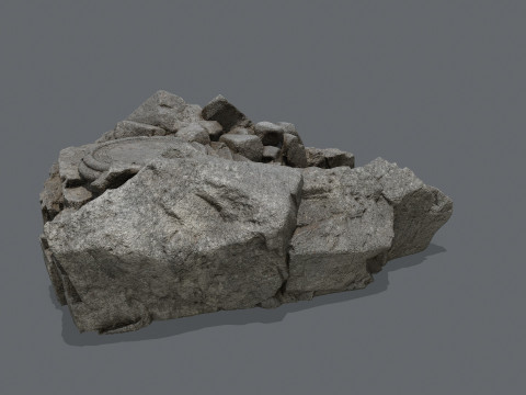 Old temple 3D Модель