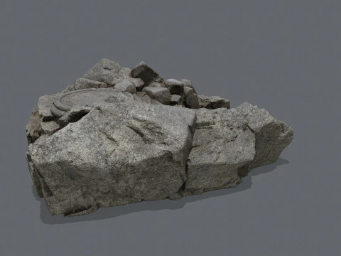 Old temple 3D Model