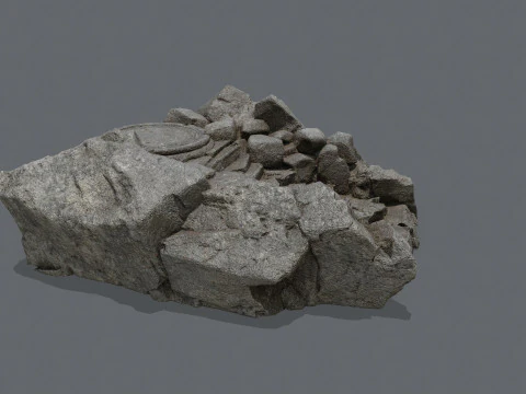 Old temple 3D Model