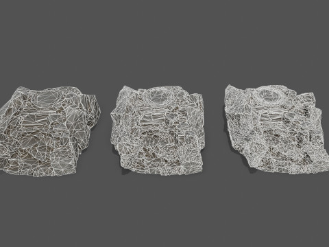 Old temple 3D Модель