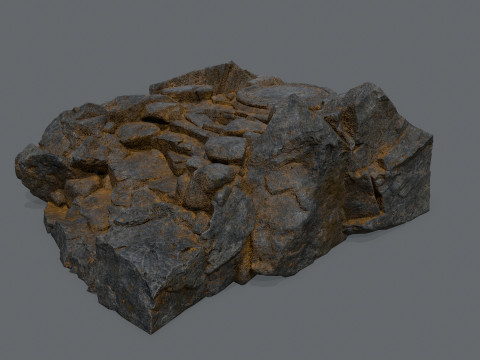 Old temple 3D Модель