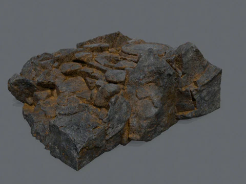 오래된 사원 3D 모델