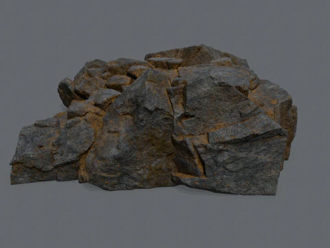 오래된 사원 3D 모델