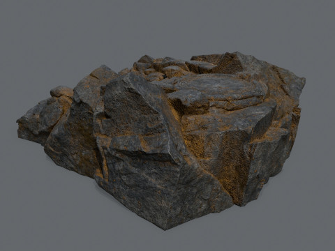 Old temple 3D Модель