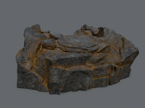 Old temple 3D Модель