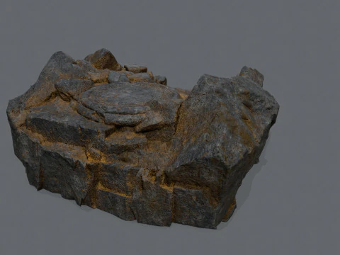 오래된 사원 3D 모델