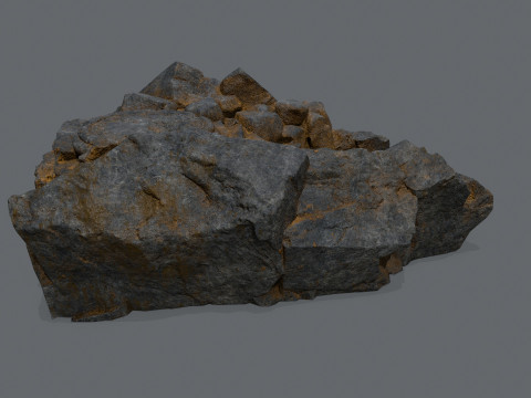 Old temple 3D Модель