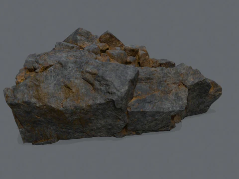 오래된 사원 3D 모델