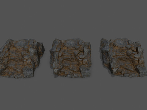 Old temple 3D Модель