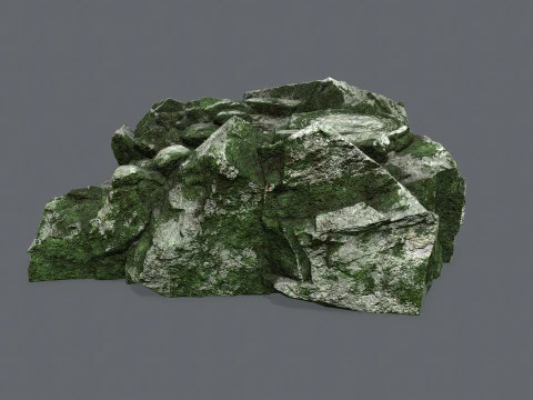 Old stairs 3D Model