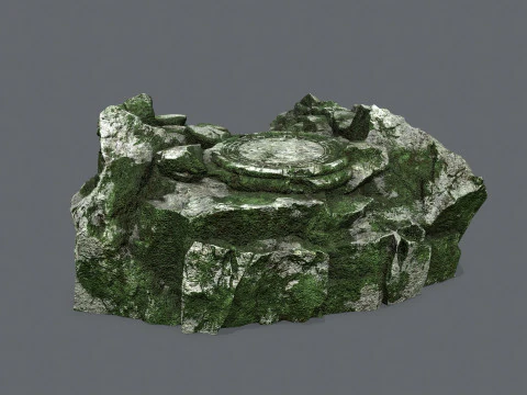 Old stairs 3D Model