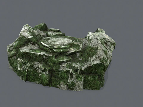 Old stairs 3D Model