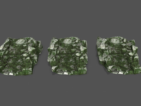 Old stairs 3D Модель