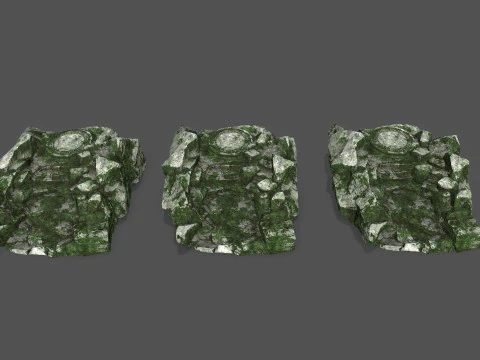 Old stairs 3D Model