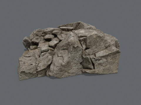 Old temple Modèle 3D