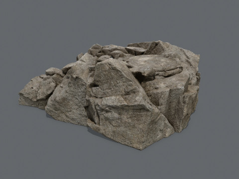 Old temple Modèle 3D