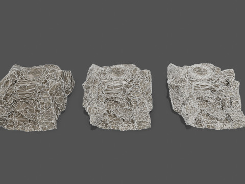 Old temple Modèle 3D