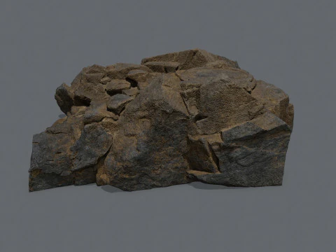 Old stairs 3D Model